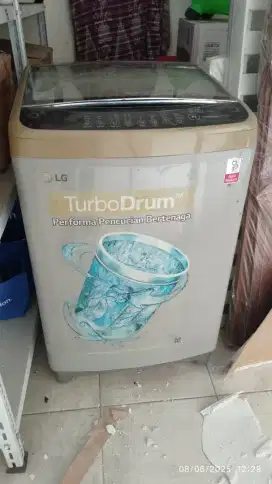 LG Turbo Drum 10 KG Mesin Cuci