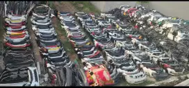 Sparepart mobil copotan ex asuransi