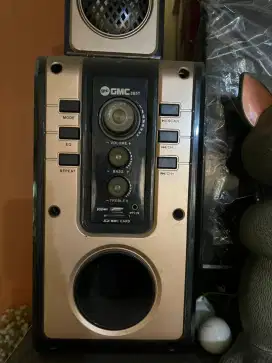 Speaker GMC 885T sound bas kondisi mati
