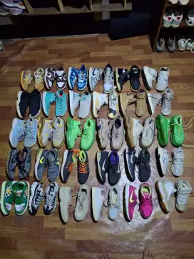 DI JUAL BORONGAN / TAKE ALL SEPATU SPORTSNEAKERS SELECT 30 PASANG