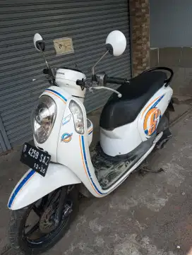 Honda Scoopy Fi ESP Sporty THN 2016 Original Mulus Siap Pakai Saja