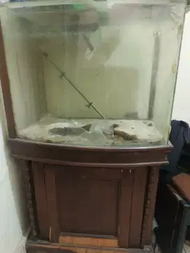 JUAL CEPAT AQUARIUM + LACI