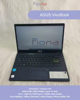 Laptop Asus| Celeron| Ram 4Gb| Ssd 512Gb