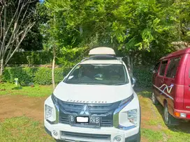 Jual Mobil Mitsubishi Xpander Cross Matic Warna Putih Jarang Pakai