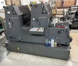 Mesin cetak heidelberg gtoz 2warna