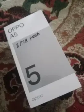 Oppo baru dress A5 2025 8) 128 fres baru