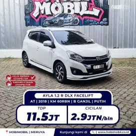 Ayla 1.2 R DLX Facelift AT Thn 2018