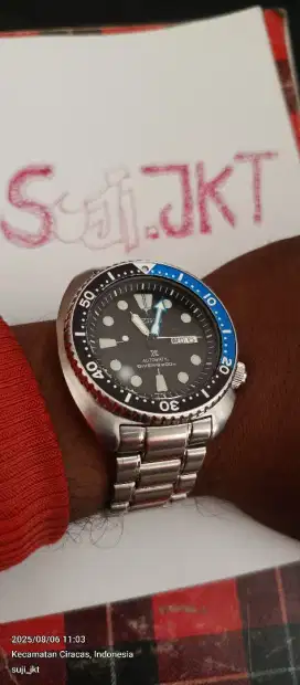 Seiko diver turle Betmen 200m