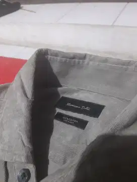 Kemeja massimo dutti corduroy