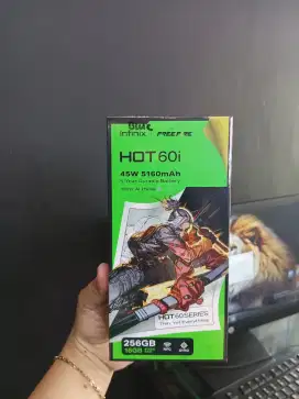 Infinix Hot 60i 8/256 New bisa cod dan cicilan