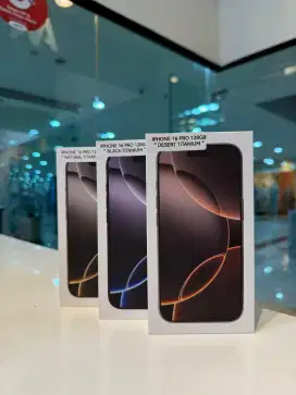 IPHONE 16 PRO 128 NEW GARANSI IBOX