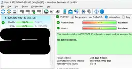 Dijual Hdd copotan laptop 2,5 320GB