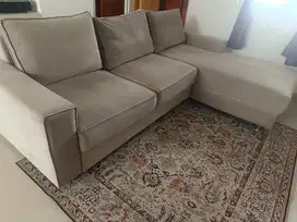 Sofa L ukuran besar!! Turun harga!!!