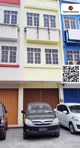 Ruko 3.5 Lantai Kemanggisan Raya, Jakarta Barat, Cocok Usaha, 192 m²