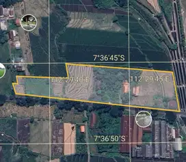 DIJUAL LAHAN EX PABRIK MOJOSARI JAWA TIMUR