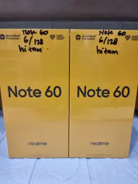 REALME NOTE 60 6+6/128 BARU SEGEL GARANSI RESMI