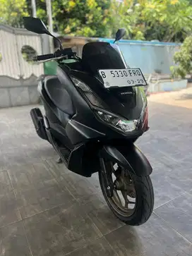 Honda PCX ABS 2024 Black Mate Pajak ON panjang KM LOW