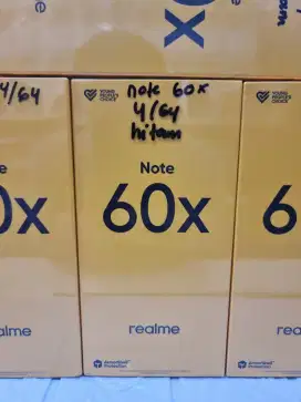 REALME NOTE 60X 4+8/64 BARU SEGEL GARANSI RESMI