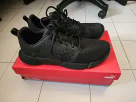Sepatu PUMA Interflex Modern BLACK ORIGINAL NEW (Ukuran 45)