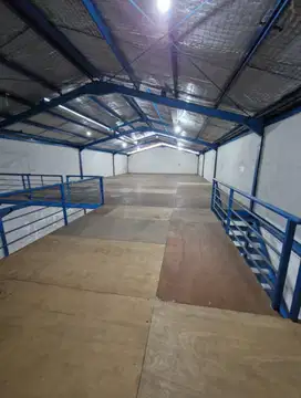 Disewa gudang murah siap pakai ada office di tunas daan mogot