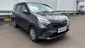 KM Rendah TDP 6JT - Daihatsu Sigra 1.2 X Bensin-AT 2019 Abu
