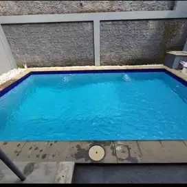 Dikontrakan rumah +kolam.pribadi