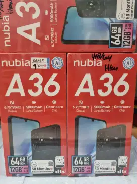 ZTE A35 4+8/64 BARU SEGEL GARANSI RESMI