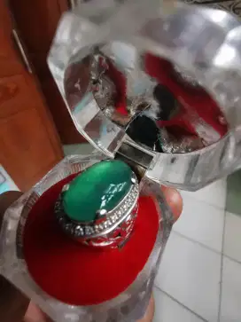 Bacan doko gulau ring perak mikroseting