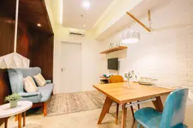 Apartemen Skandinavia 2BR Fully Furnished 15min Kawasan Gading Serpong