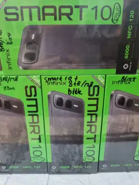 INFINIX SMART 10+ NFC 8+8/128 BARU GARANSI RESMI