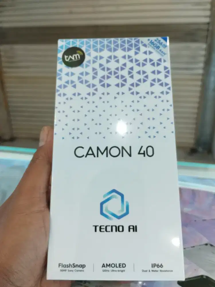 TECNO CAMON 40 8+8/256 RESMI TAM (BNIB)