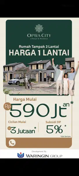 Opra City by Waringin group Jalan raya kepatihan