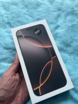 iPhone 16 Pro Max 256GB Dessert Titanium iBox Resmi Garansi 1 Tahun