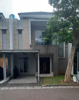 DISEWA RUMAH GOLF ISLAND PIK 8x20 ADA KITCHEN SET CLUSTER FAVORIT NEGO