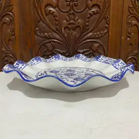 Piring Biru Putih Keramik Piring Hias
