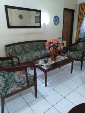 Kursi Bangku Sofa Jati