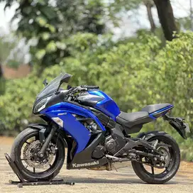 KAWASAKI ERF6F BIRU TAHUN 2012 KM 5K LIKE NEW
