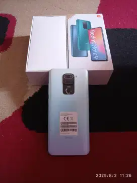 Redmi note 9 ram 6/128 nomines