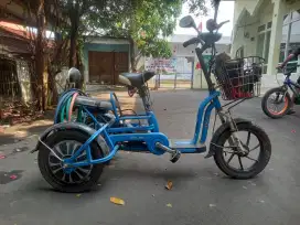 Sepeda listrik roda 3 bisa di gowes