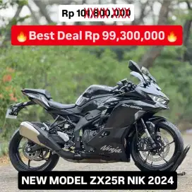 KAWASAKI ZX25R NON ABS NIK 2024 HITAM LOW KM 500 PERAK
