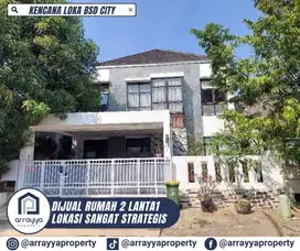 RUMAH LUAS 2 LANTAI DI KENCANA LOKA BSD .AHB313
