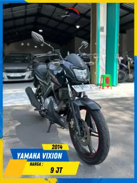 YAMAHA VIXION 2014 PLAT AG MURAH MERIAH BOSS HIKMAH MOTOR KEPUH MALANG