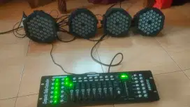 [BEKAS] Parled LED 36 mata Set DMX512