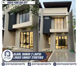 RUMAH BARU 2 LANTAI CLUSTER VANYA PARK BSD .ENB200