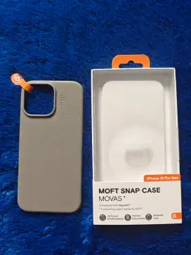 MOFT Movas Case iPhone 16 Pro Max Casing MagSafe Vegan Leather