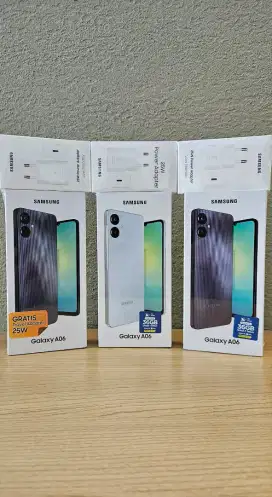 Samsung A06 128GB (NEW SEGEL RESMI) COD FREE ONGKIR Kredit Tanpa DP