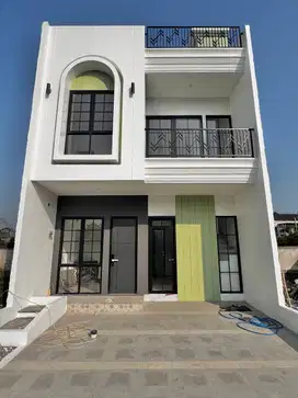 Satu-satunya Rumah 2 lantai + Rooftop di GDC Depok