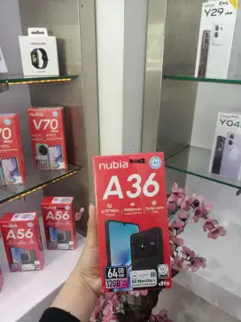 Nubia ZTE A36 ram 4/64 BARANG BARU SEGEL NO REPACK