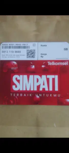 Tsel 11 digit hoki