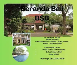 DJUAL CEPAT Cluster Elite BSB Dkt BRON Hunian Boulevard Beranda Bali